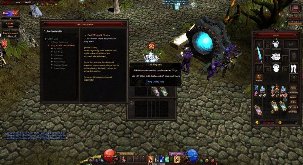 Wing Mixes & Wing Relics