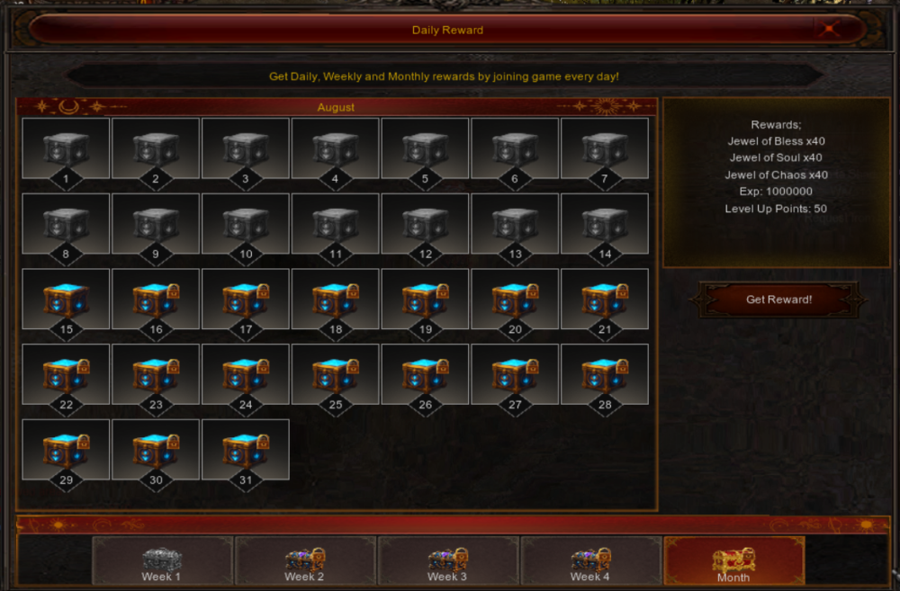 Daily Rewards Plugin | IGCN