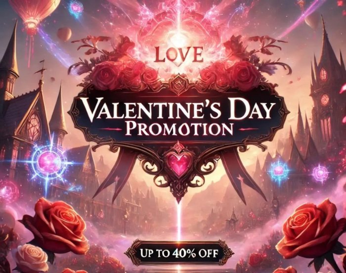 [PROMO] Valentine's Days! Even 40% off, Server Plans, License Upgrades and Plugins!